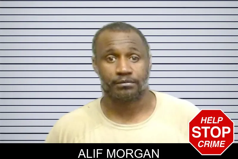 Alif Morgan mugshot