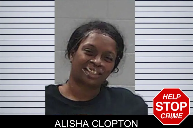 Alisha Clopton mugshot