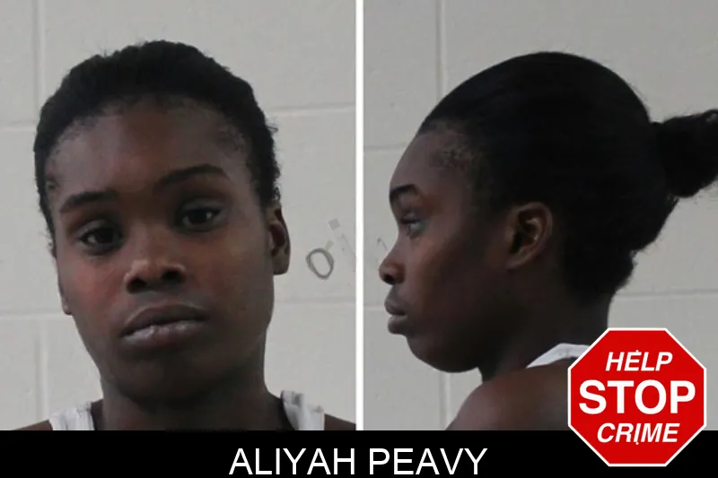 Aliyah Peavy mugshot