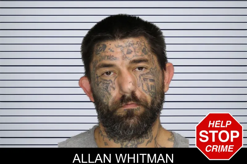 Allan Whitman mugshot