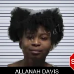 Allanah Davis mugshot