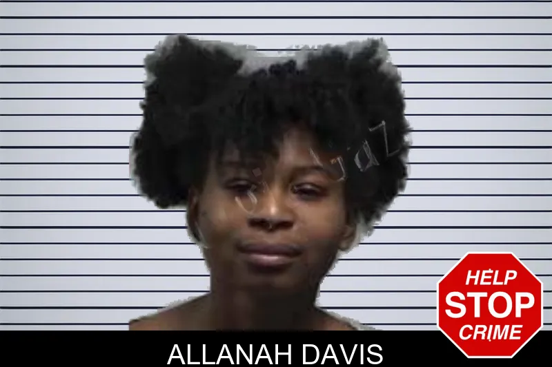 Allanah Davis mugshot