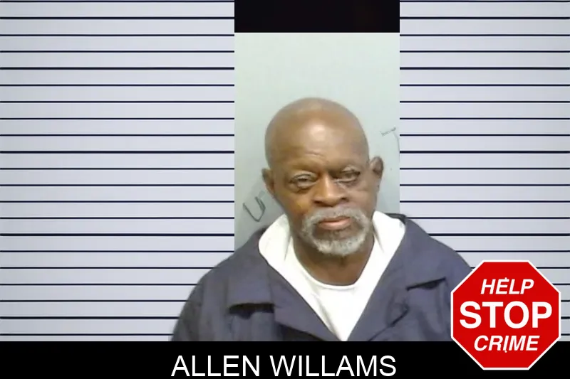 Allen Willams mugshot