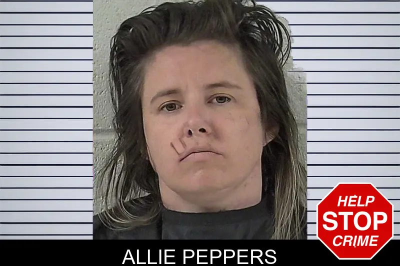 Allie Peppers mugshot