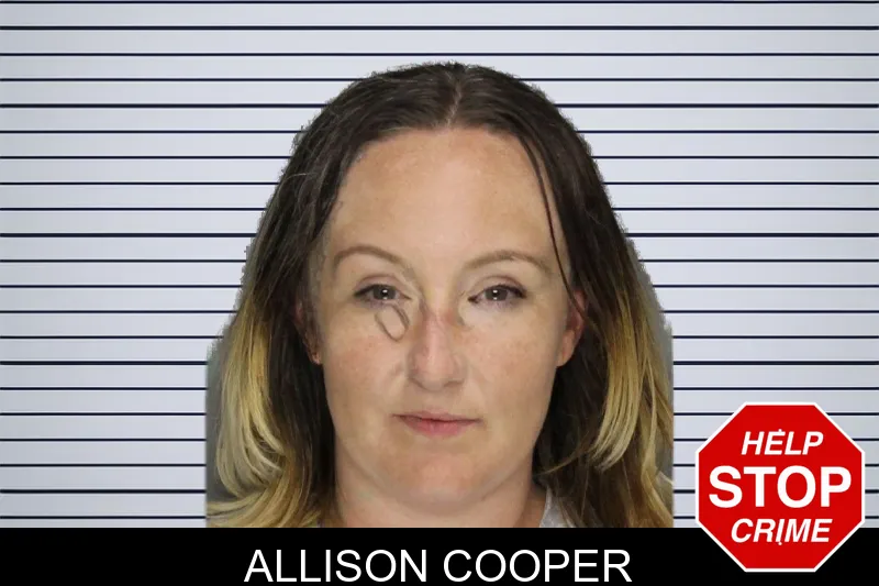 Allison Cooper mugshot