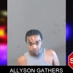 Allyson Gathers mugshot