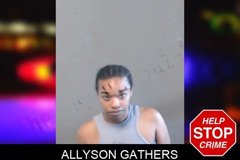 Allyson Gathers mugshot