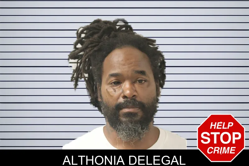 Althonia Delegal mugshot
