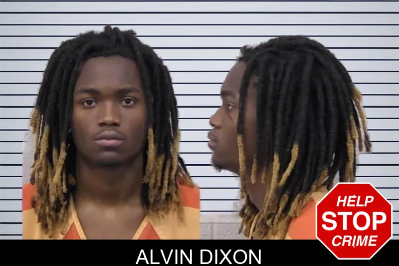 Alvin Dixon mugshot