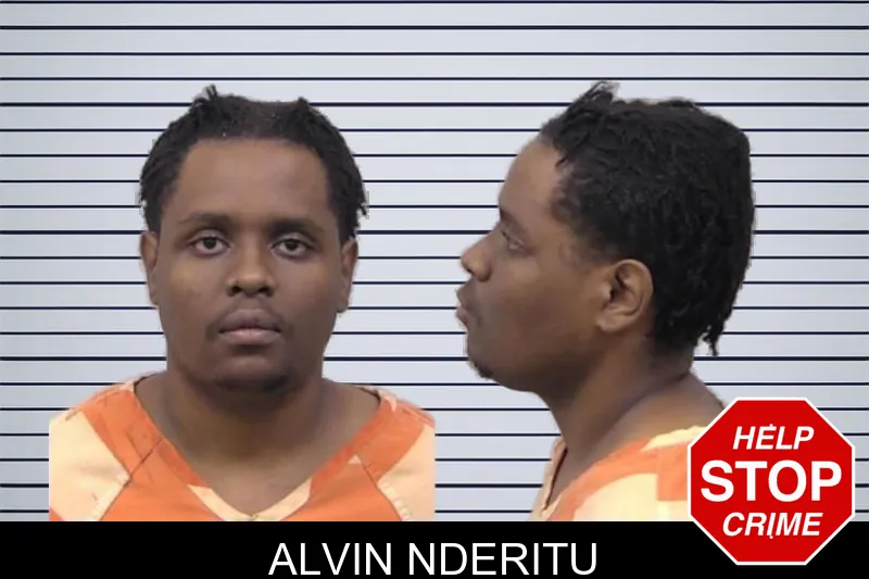 Alvin Nderitu mugshot