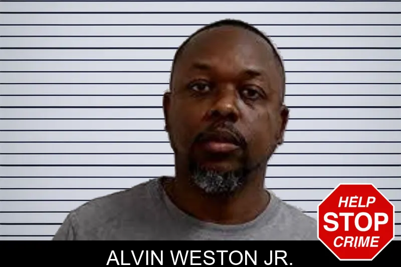 Alvin Weston Jr. mugshot