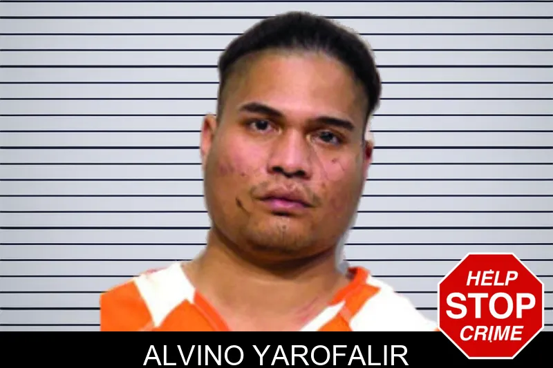 Alvino Yarofalir mugshot