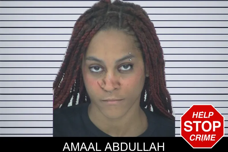 Amaal Abdullah mugshot