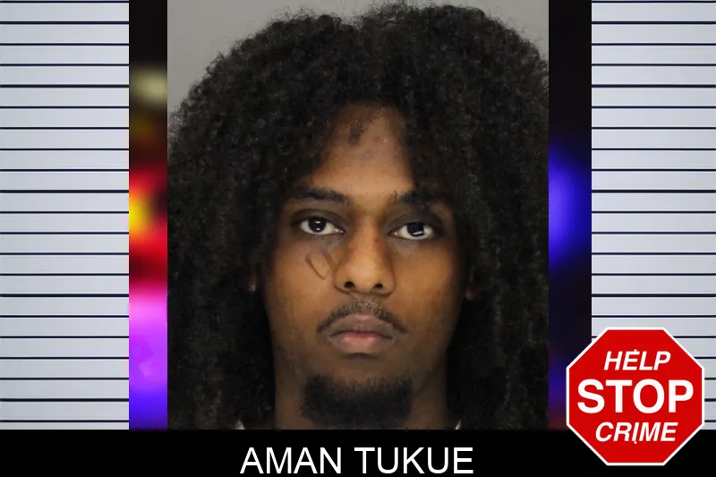 Aman Tukue mugshot