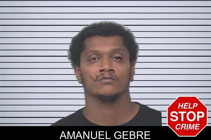 Amanuel Gebre mugshot