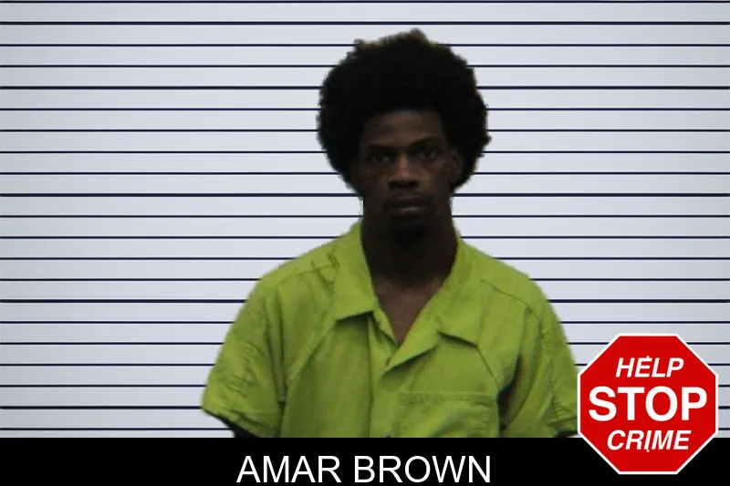 Amar Brown mugshot