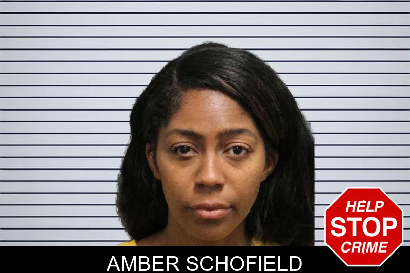 Amber Schofield mugshot