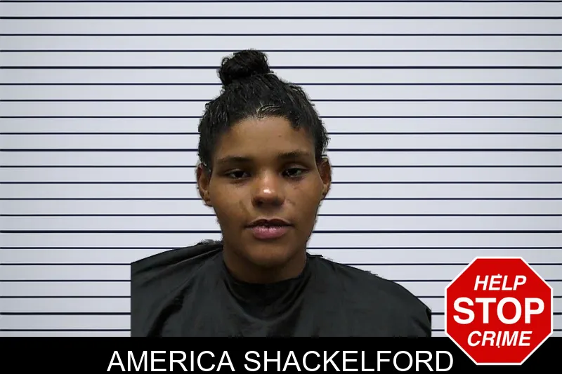 America Shackelford mugshot