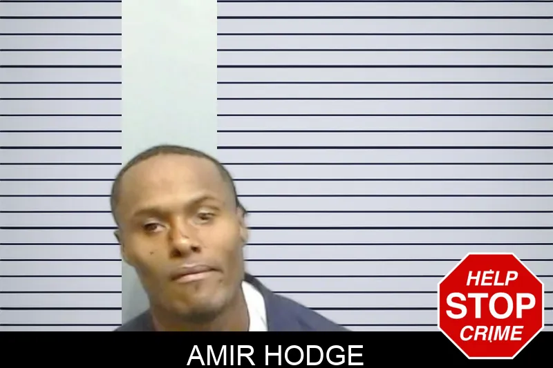 Amir Hodge mugshot