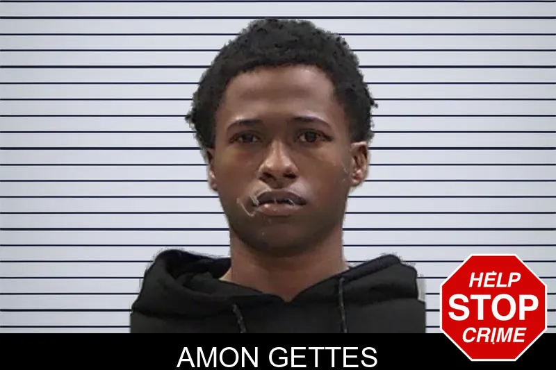 Amon Gettes mugshot