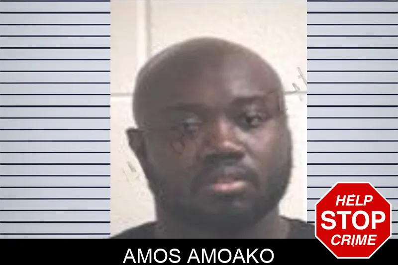 Amos Amoako mugshot
