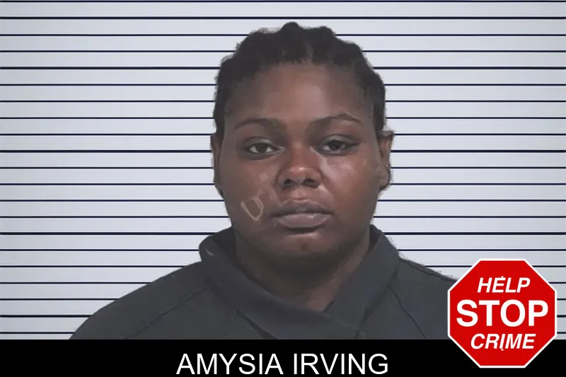 Amysia Irving mugshot