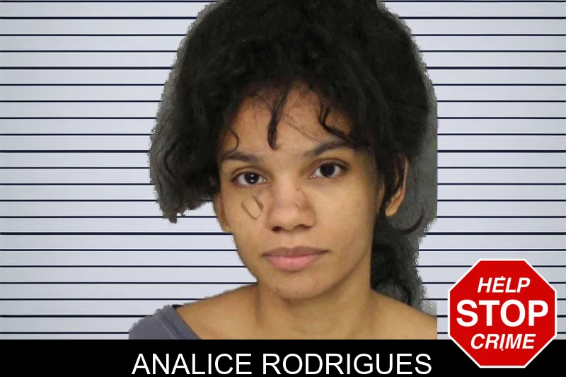 Analice Rodrigues mugshot
