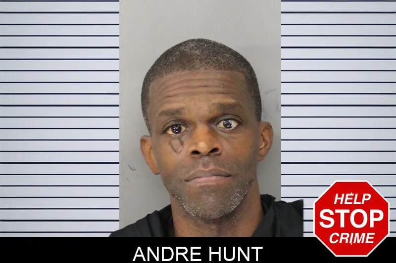 Andre Hunt mugshot
