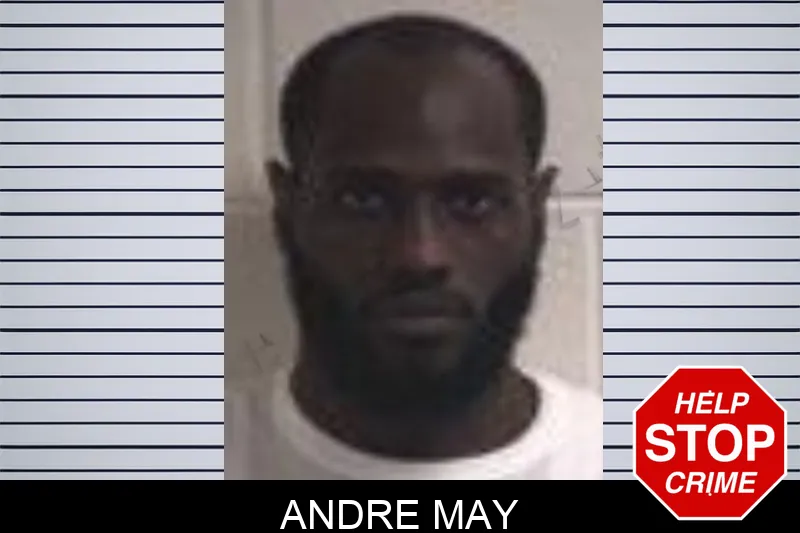 Andre May mugshot