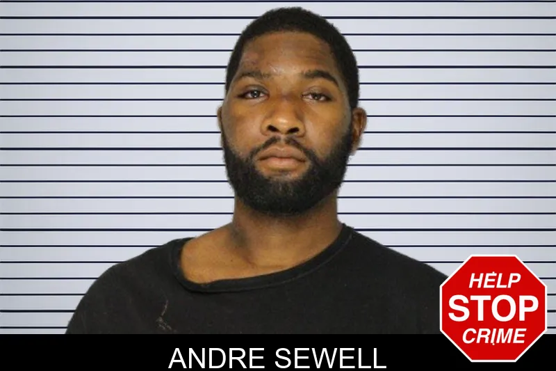 Andre Sewell mugshot