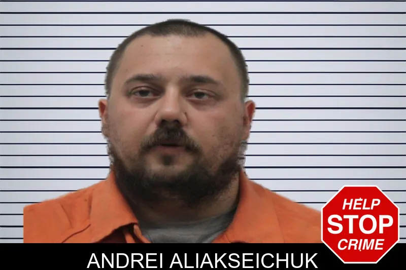 Andrei Aliakseichuk mugshot
