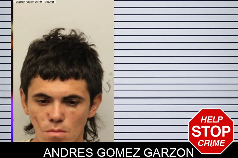 Andres Gomez Garzon mugshot – Chatham County , Georgia Andres Gomez Garzon mugshot