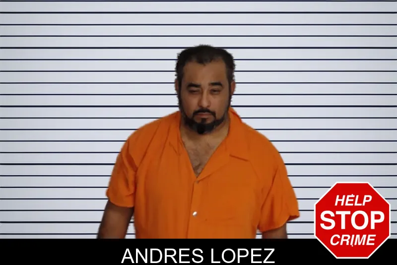 Andres Lopez mugshot