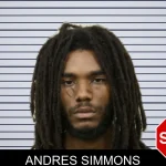 Andres Simmons mugshot