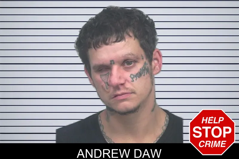 Andrew Daw mugshot