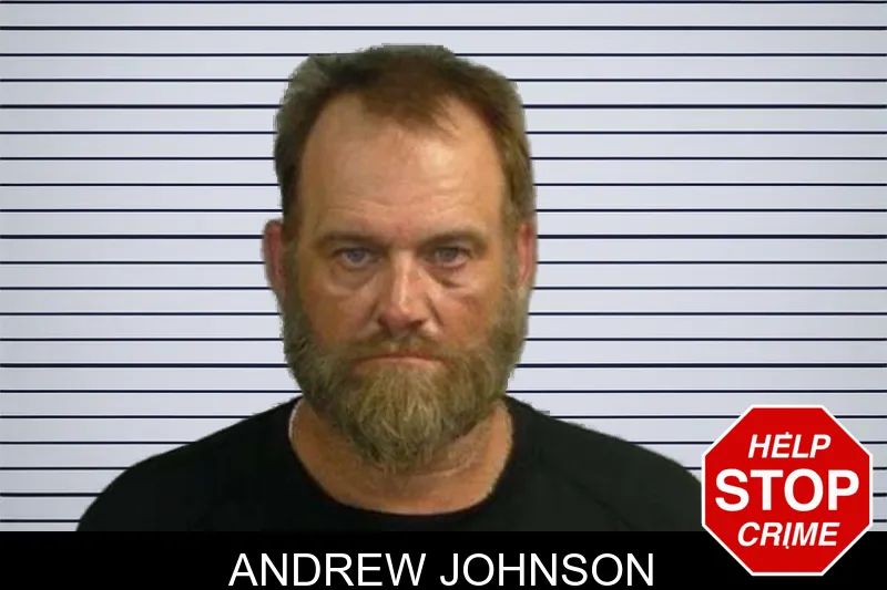 Andrew Johnson mugshot