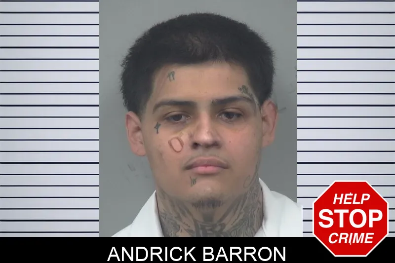 Andrick Barron mugshot