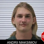 Andrii Maksimov mugshot