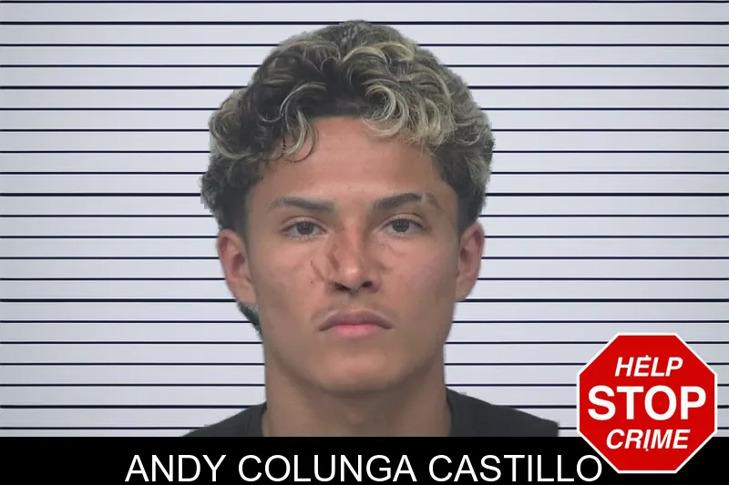 Andy Colunga Castillo mugshot