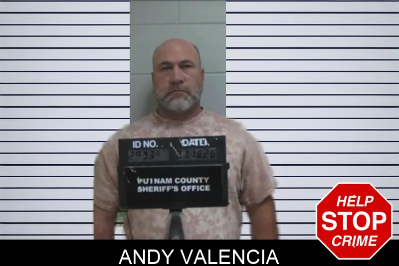 Andy Valencia mugshot