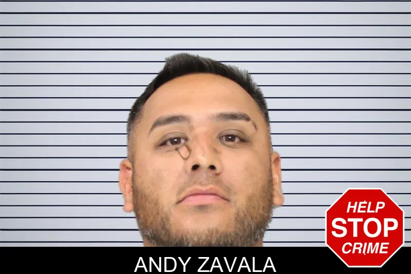 Andy Zavala mugshot