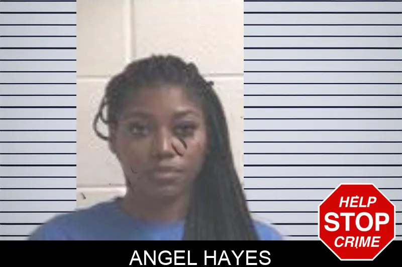 Angel Hayes mugshot