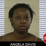 Angela Davis mugshot