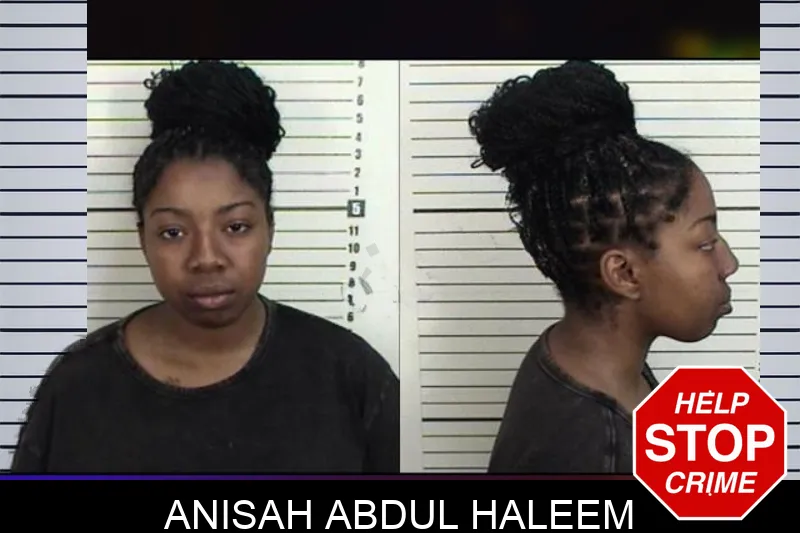 Anisah Abdul Haleem mugshot