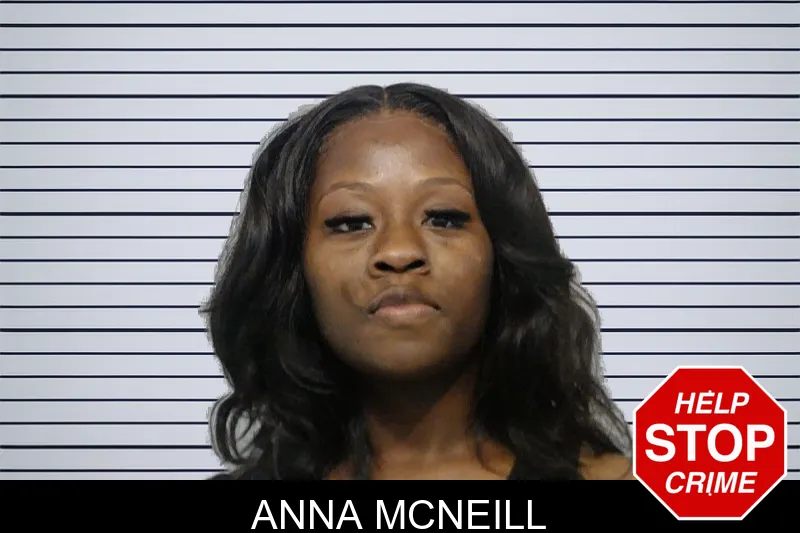 Anna McNeill mugshot