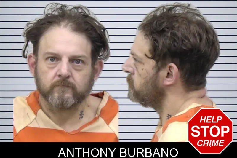Anthony Burbano mugshot
