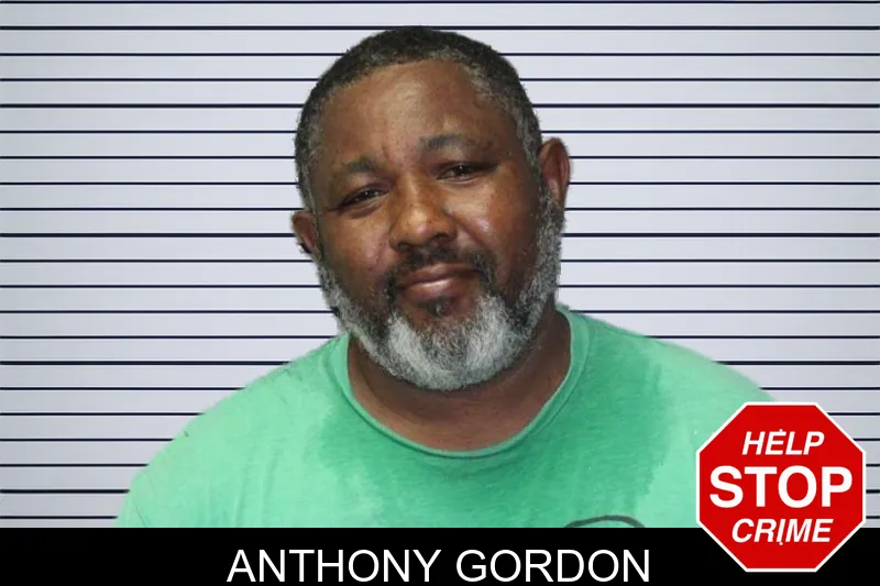 Anthony Gordon mugshot