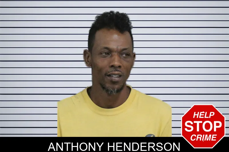 Anthony Henderson mugshot