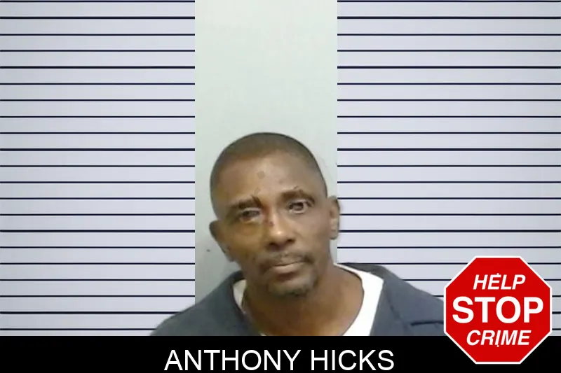 Anthony Hicks mugshot