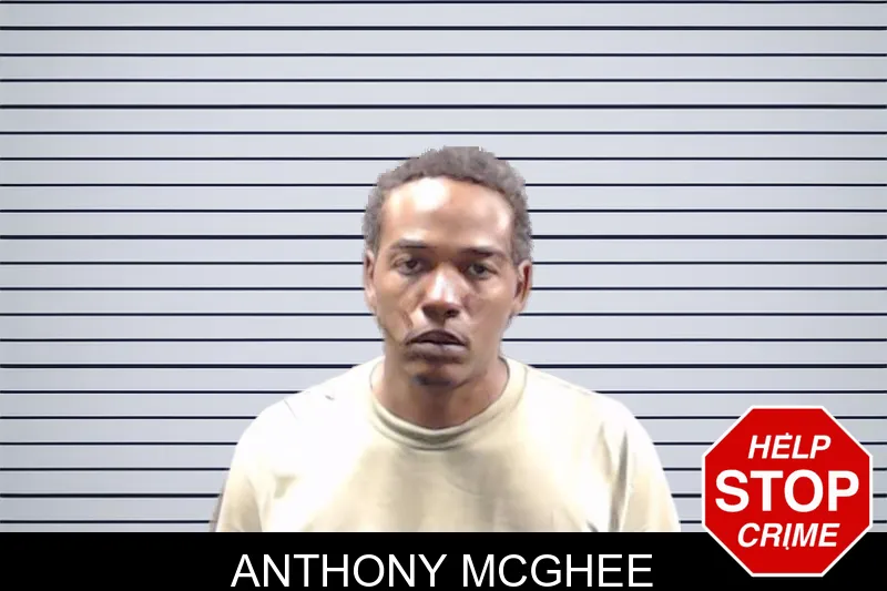 Anthony McGhee mugshot
